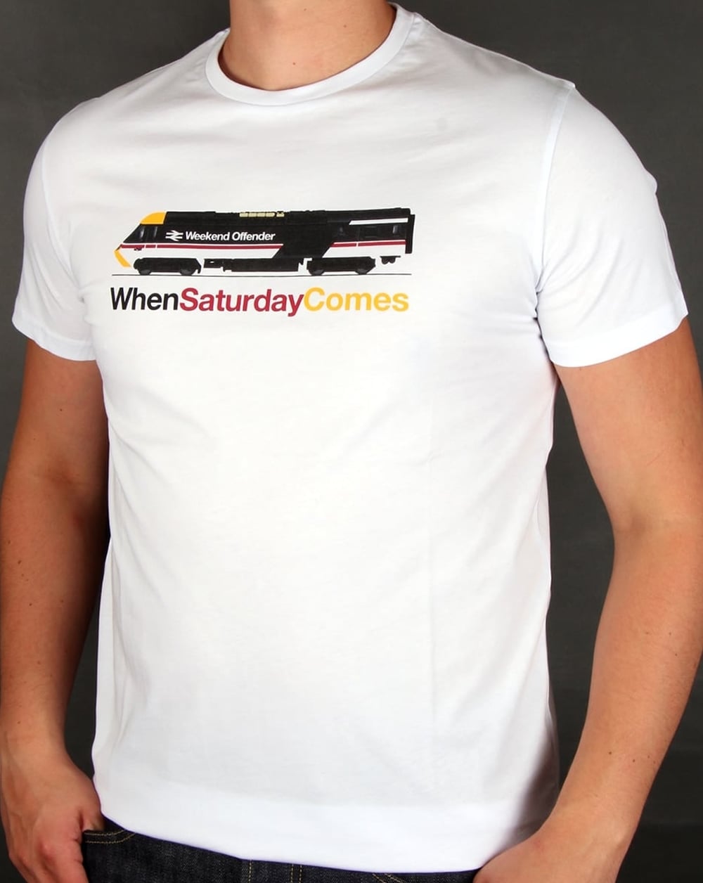Weekend Offender Intercity125 T-shirt White