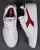Diadora Game Low Waxed Trainers White/Red