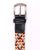 Andersons Woven Leather Trim Belt Multi