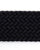 Andersons Woven Leather Trim Belt Navy/tan