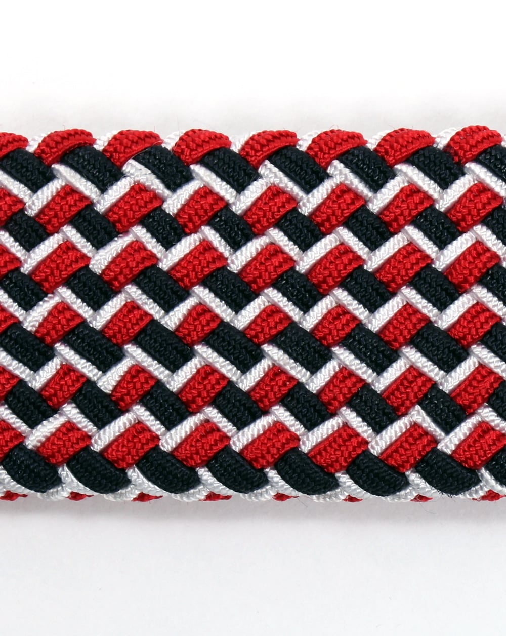 Andersons Woven Belt Red/Navy