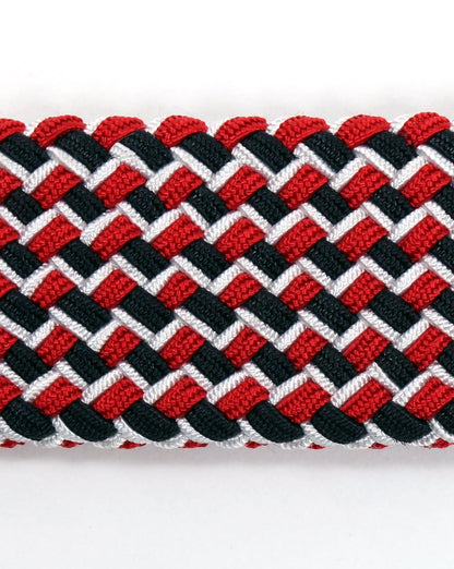 Andersons Woven Belt Red/Navy