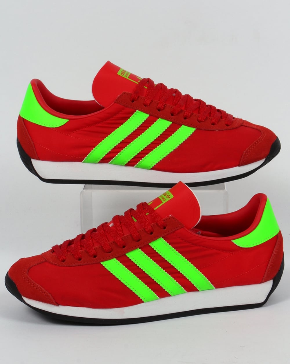 Adidas Country OG Trainers Red/Solar Green