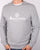 Aquascutum Henry Crew Neck Sweatshirt Grey Marl