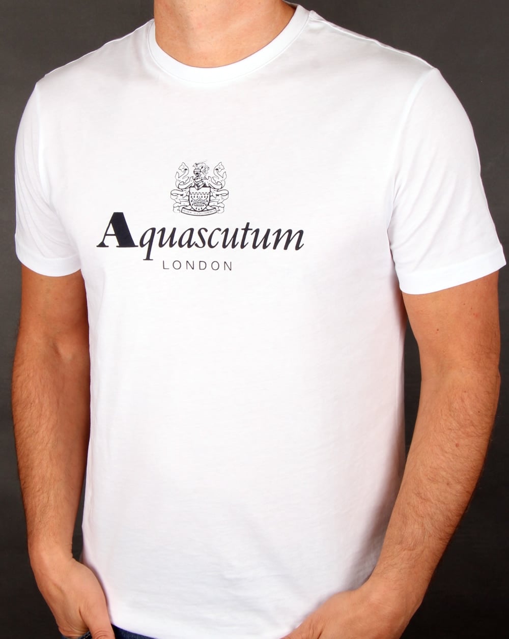 Aquascutum Griffin T Shirt White