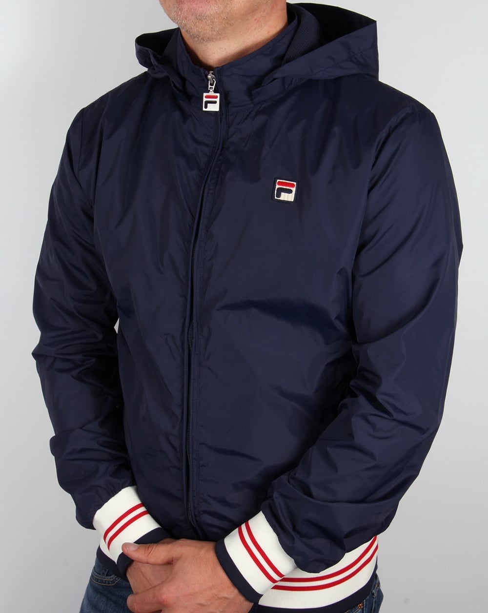 Fila Vintage Cerreto Jacket Navy