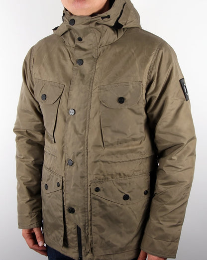 Marshall Artist Durawax Snow Parka Khaki