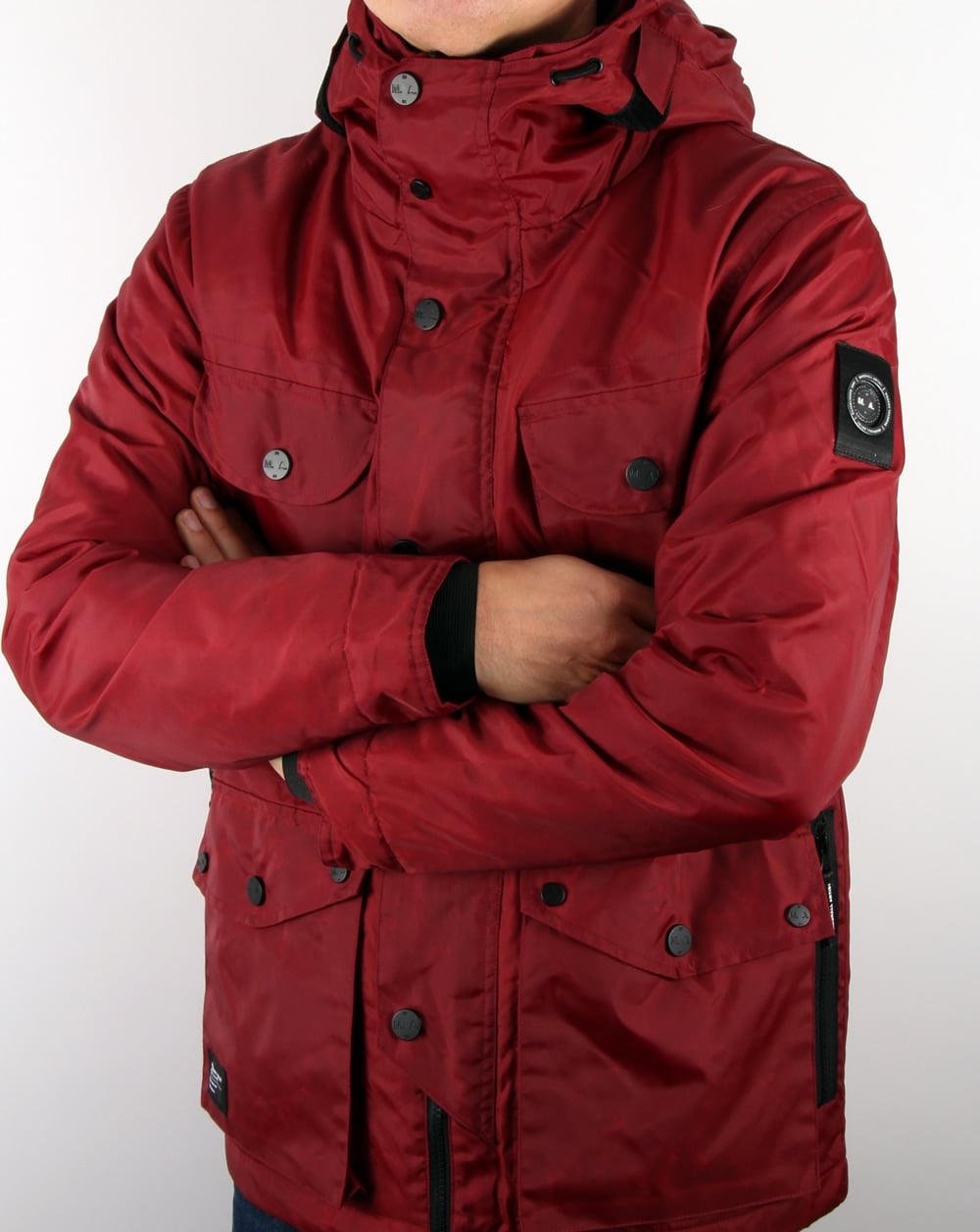 Marshall Artist Durawax Snow Parka Imperial Red