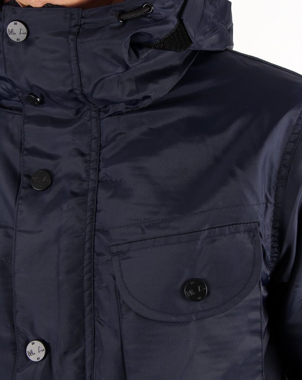Marshall Artist Durawax Snow Parka Midnight Navy