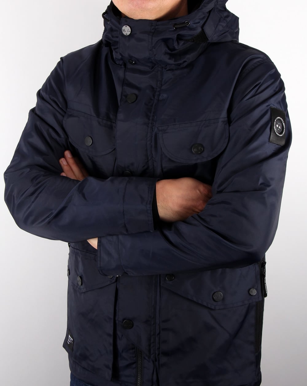 Marshall Artist Durawax Snow Parka Midnight Navy