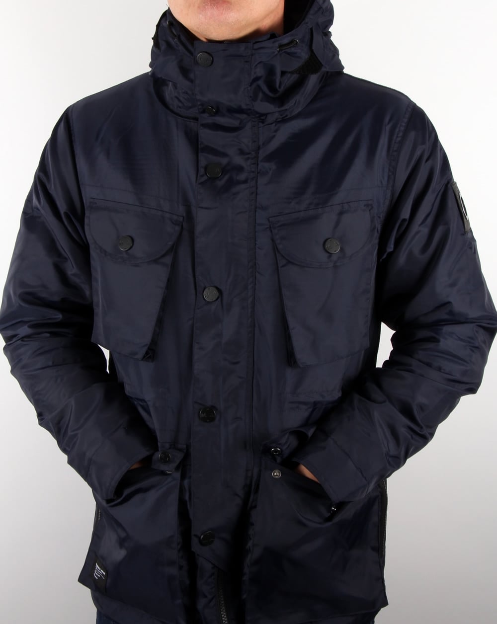 Marshall Artist Durawax Snow Parka Midnight Navy