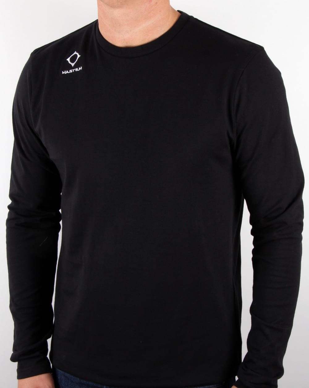 Ma.strum Emblem Long Sleeve T Shirt Black