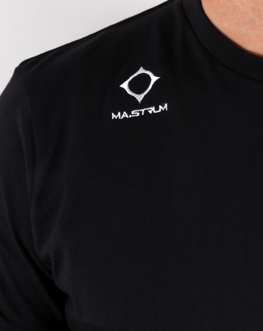 Ma.strum Emblem Long Sleeve T Shirt Black