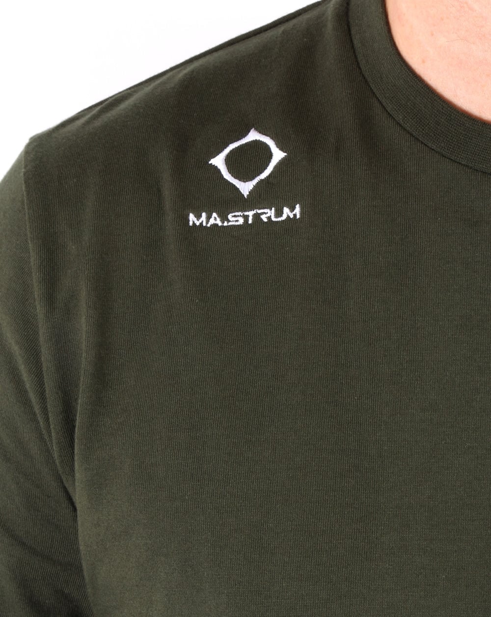 Ma.strum Emblem T Shirt Dark Khaki