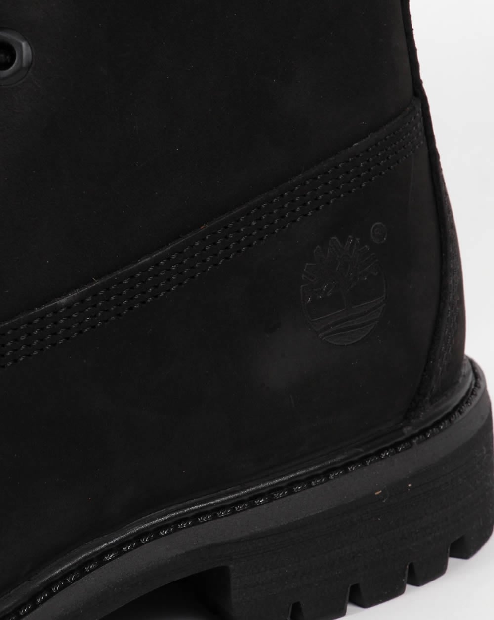 Timberland Icon 6 Inch Premium Boots Black Nubuck