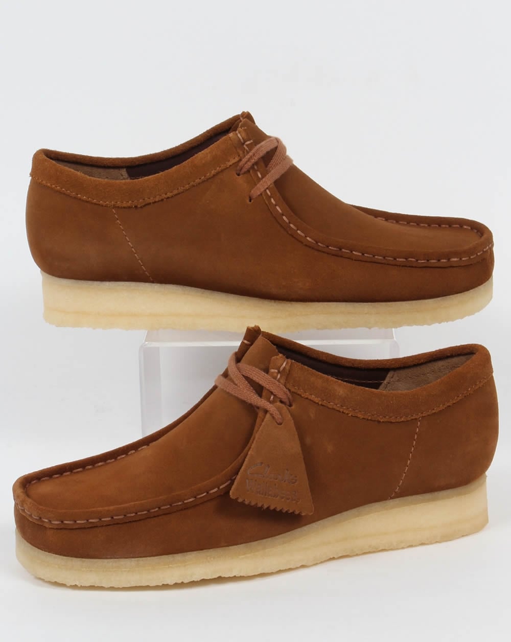 Clarks Originals Wallabee Suede Shoes Cola