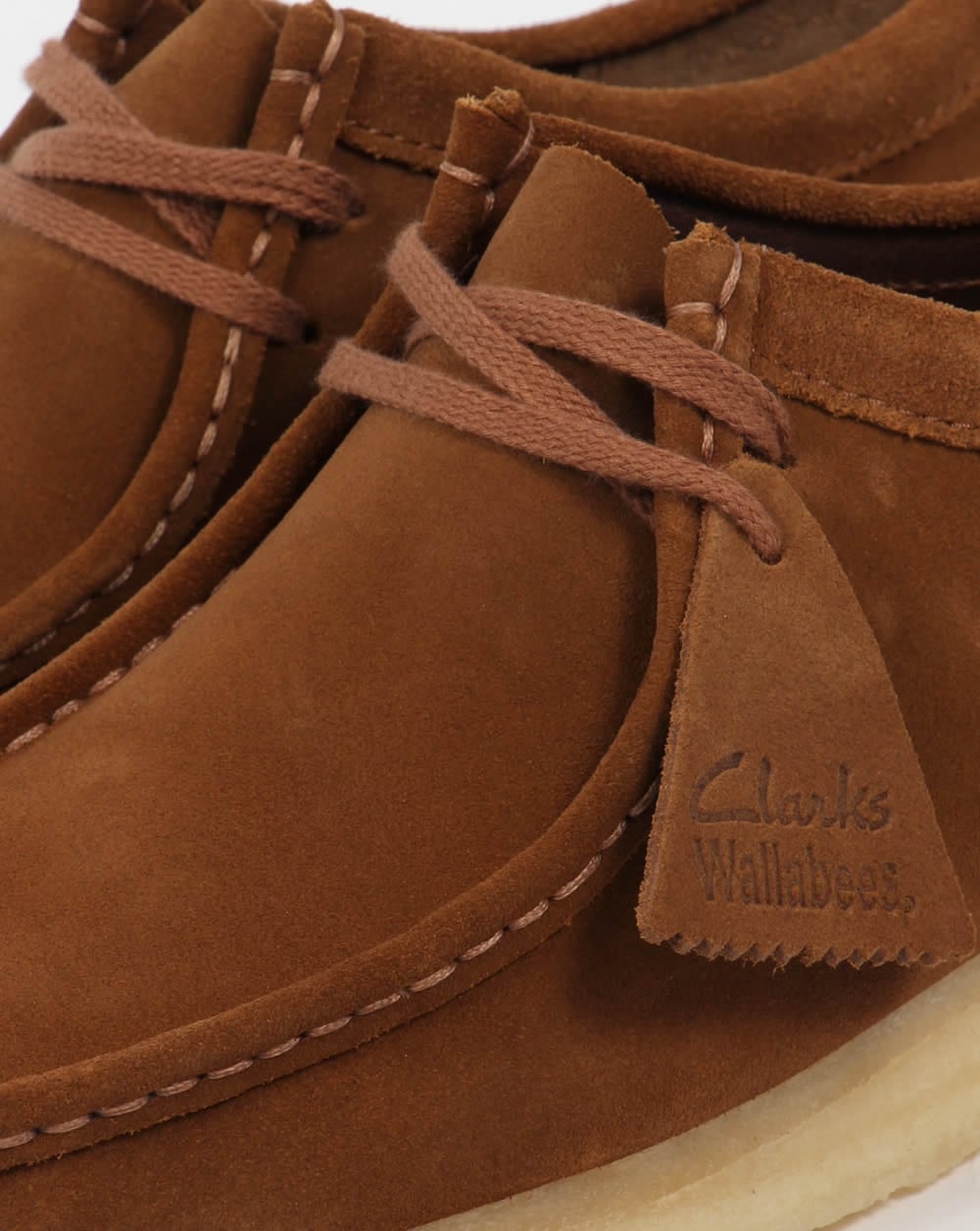 Clarks Originals Wallabee Suede Shoes Cola