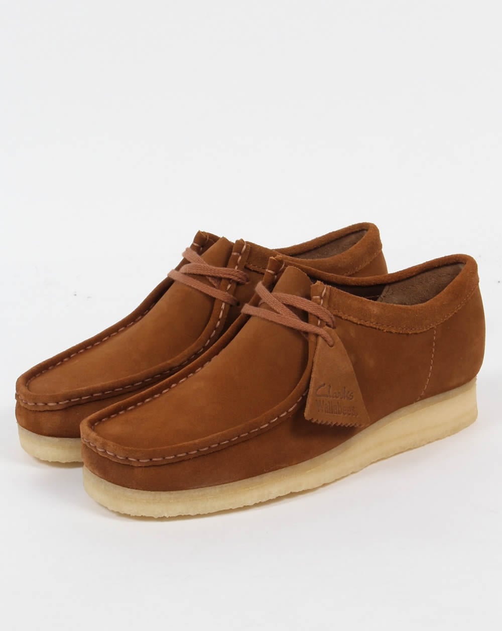 Clarks Originals Wallabee Suede Shoes Cola