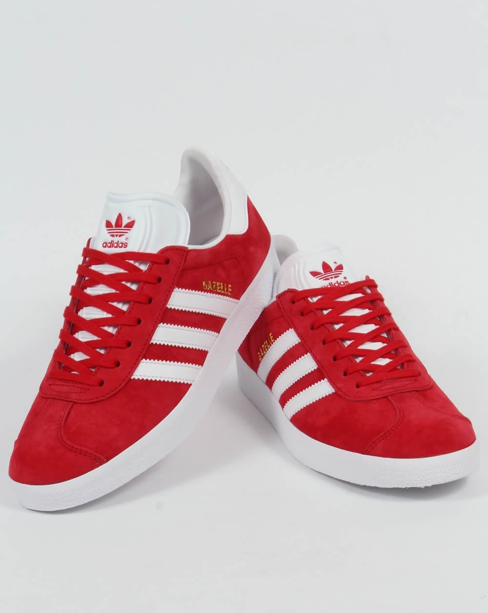 Adidas Gazelle Trainers Power Red/White