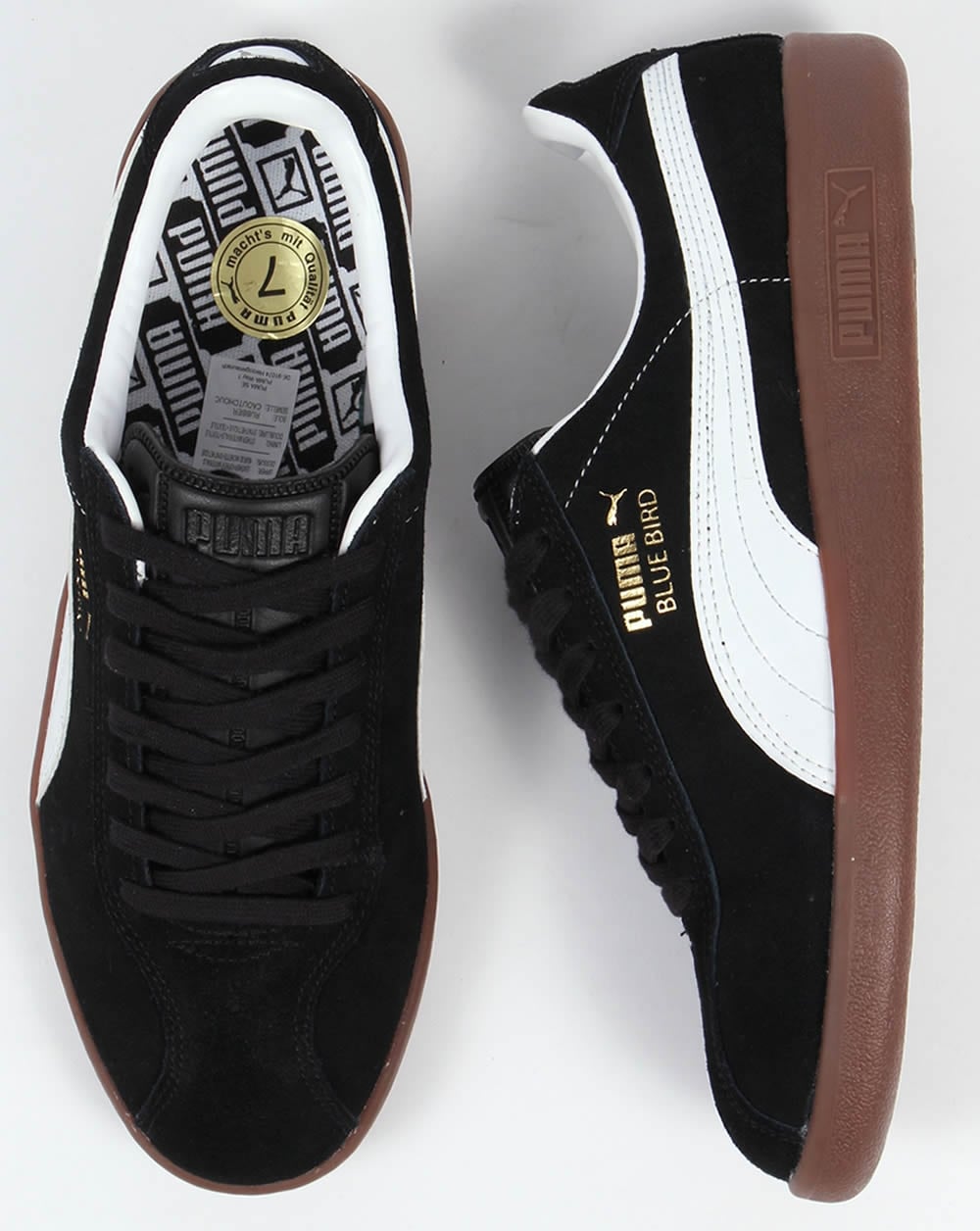 Puma Bluebird Trainers Black/White