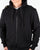 Ma.strum Hooded Zip Through Sweat Black
