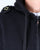 Ma.strum Hooded Zip Through Sweat Black