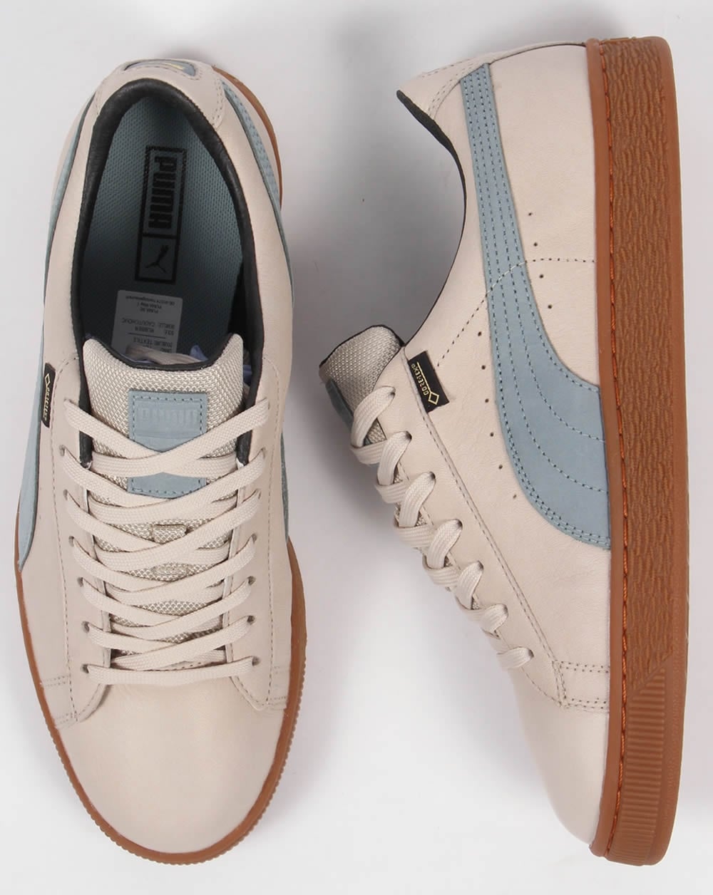 Puma Basket Gortex Trainers Birch/Slate