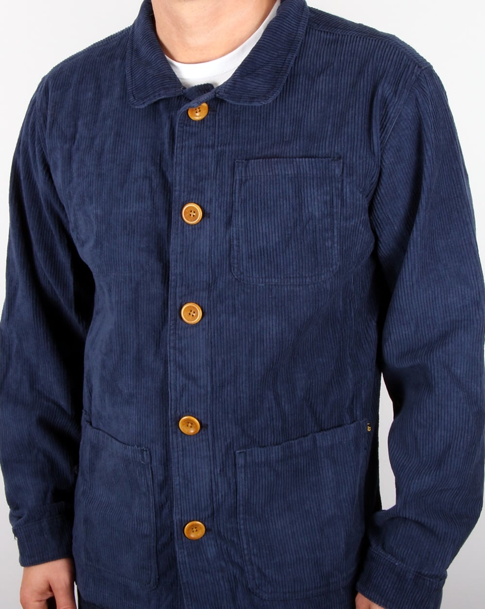 Tuktuk Station Corduroy Jacket Navy
