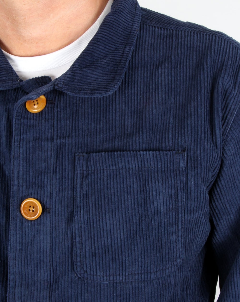 Tuktuk Station Corduroy Jacket Navy