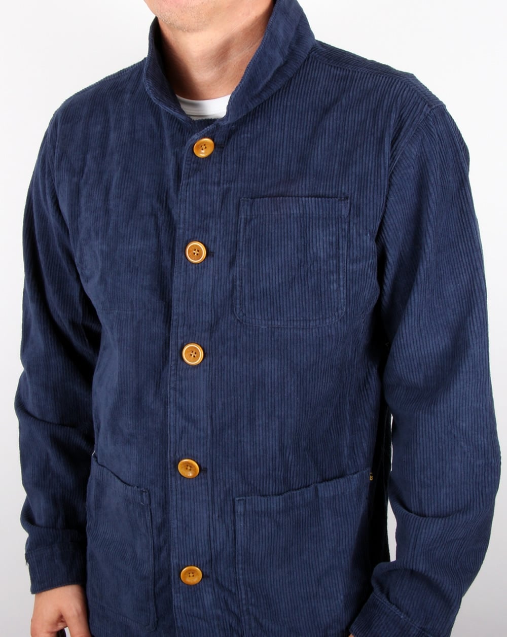 Tuktuk Station Corduroy Jacket Navy