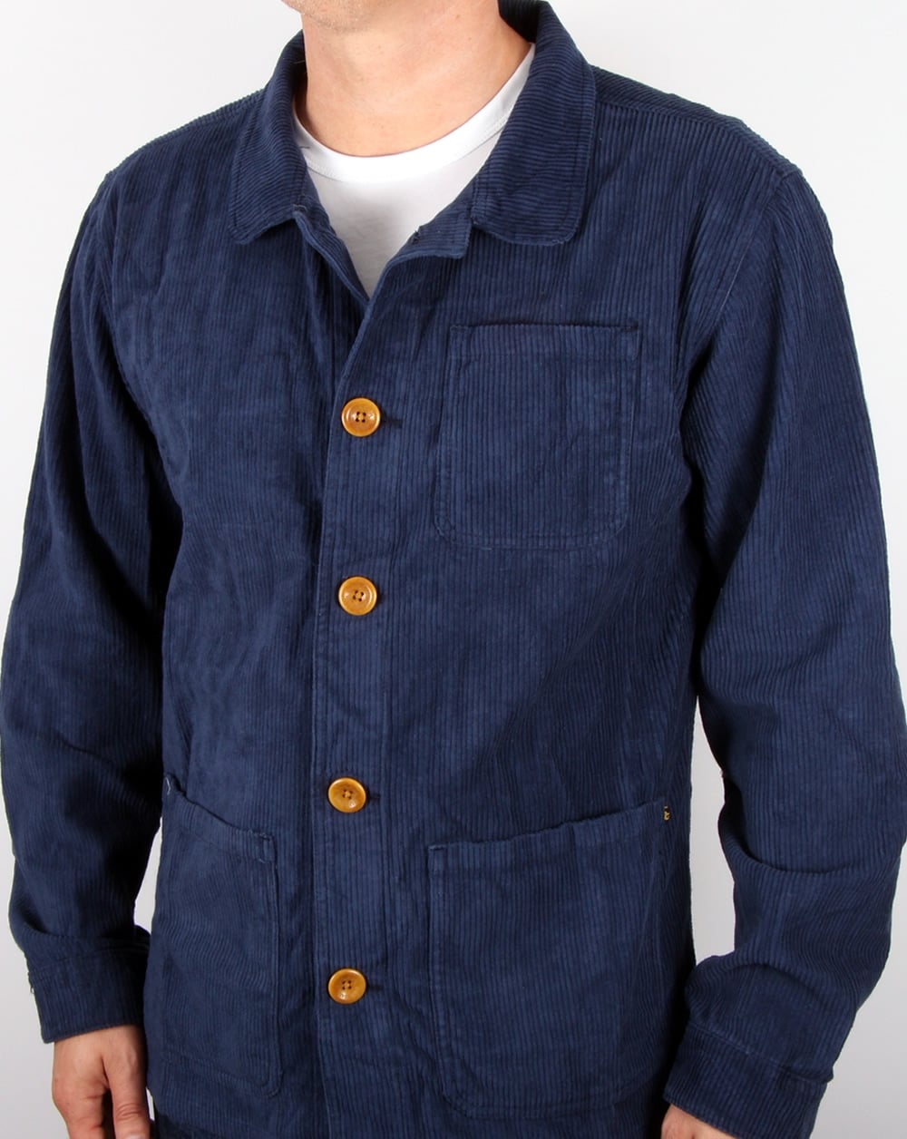Tuktuk Station Corduroy Jacket Navy