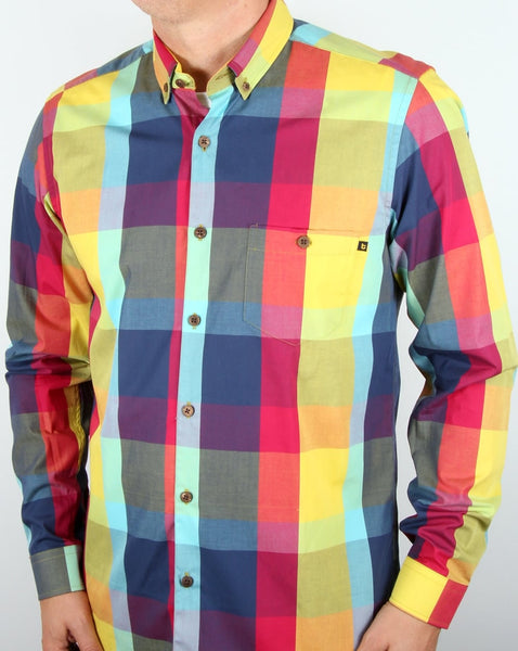 Tuktuk Madras Check Shirt Multi