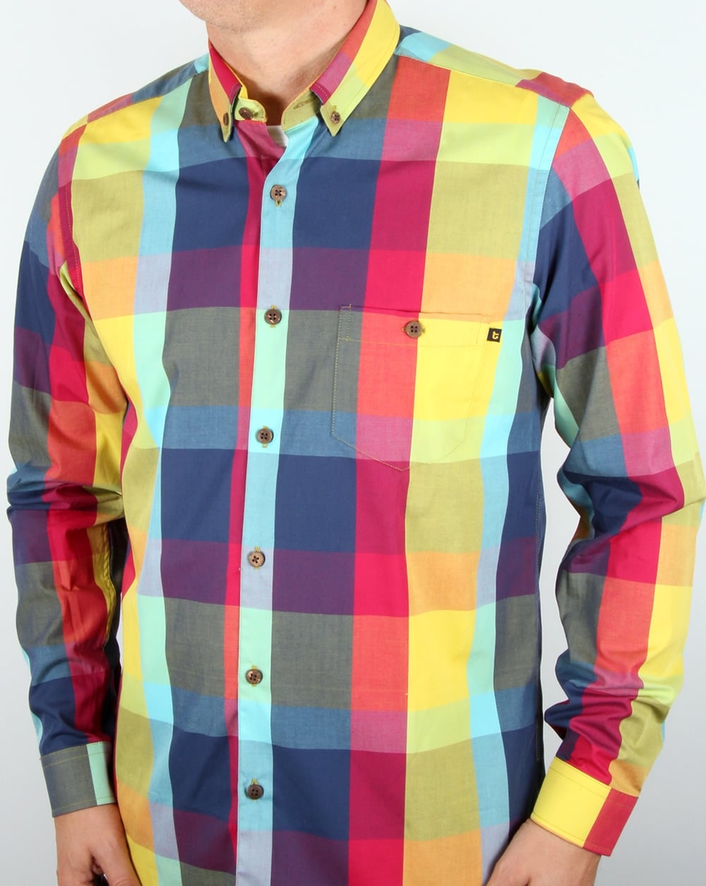 Tuktuk Madras Check Shirt Multi