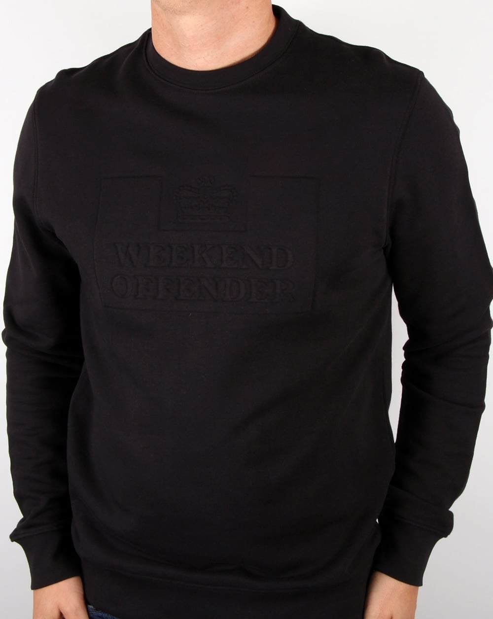 Weekend Offender Logo Sweatshirt Black