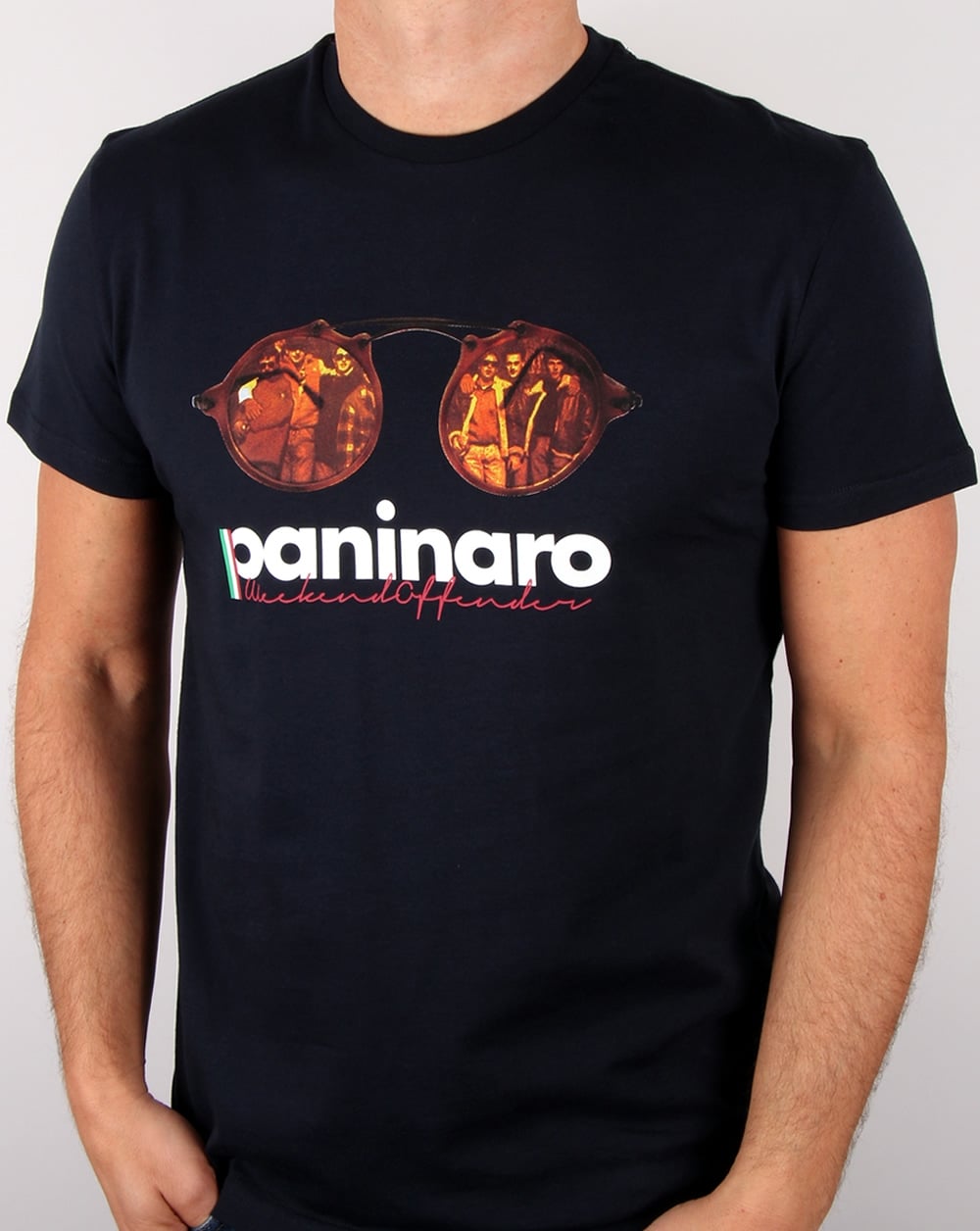 Weekend Offender 1990 Paninaro T-shirt Navy