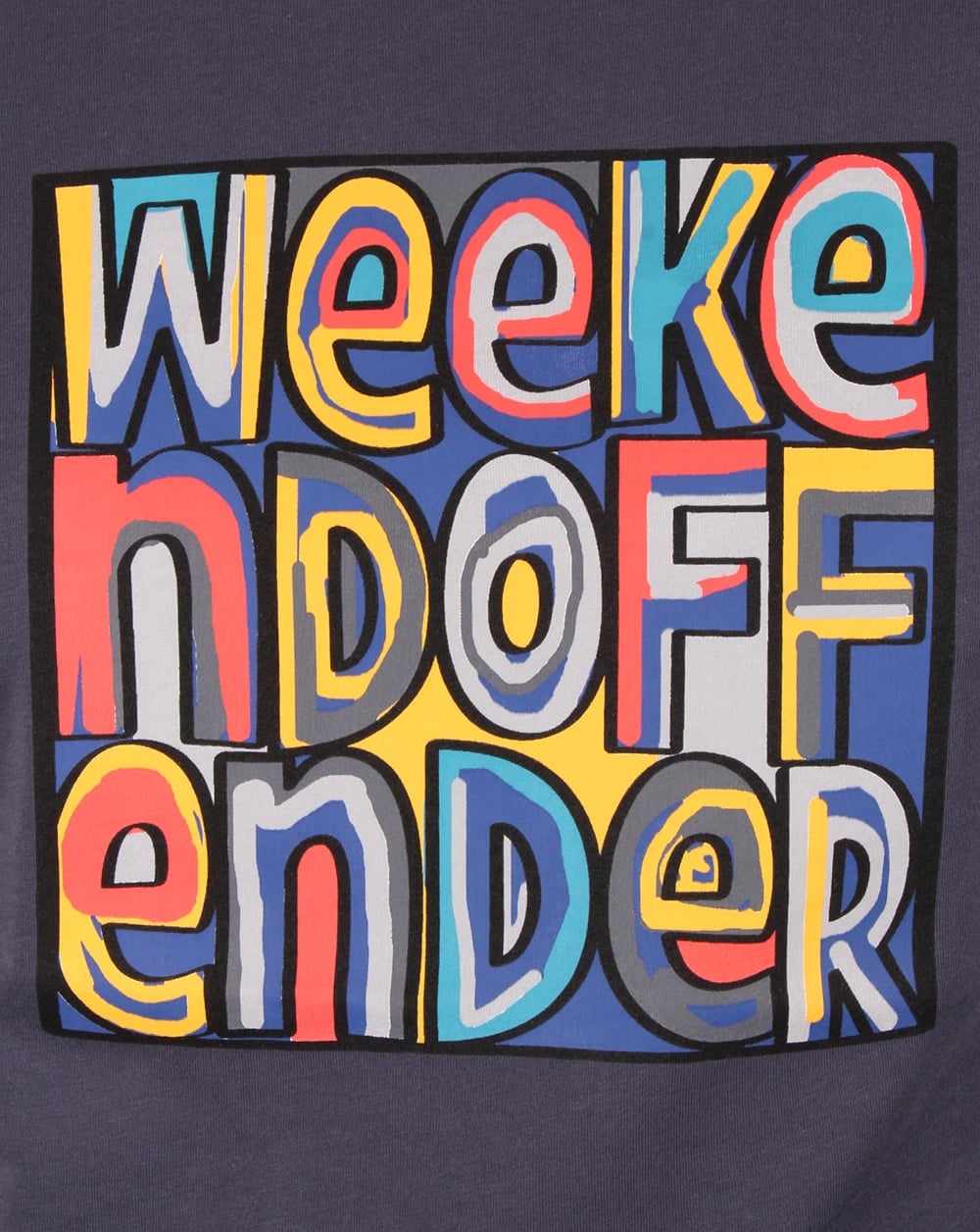 Weekend Offender Mad Cyril T Shirt Pewter