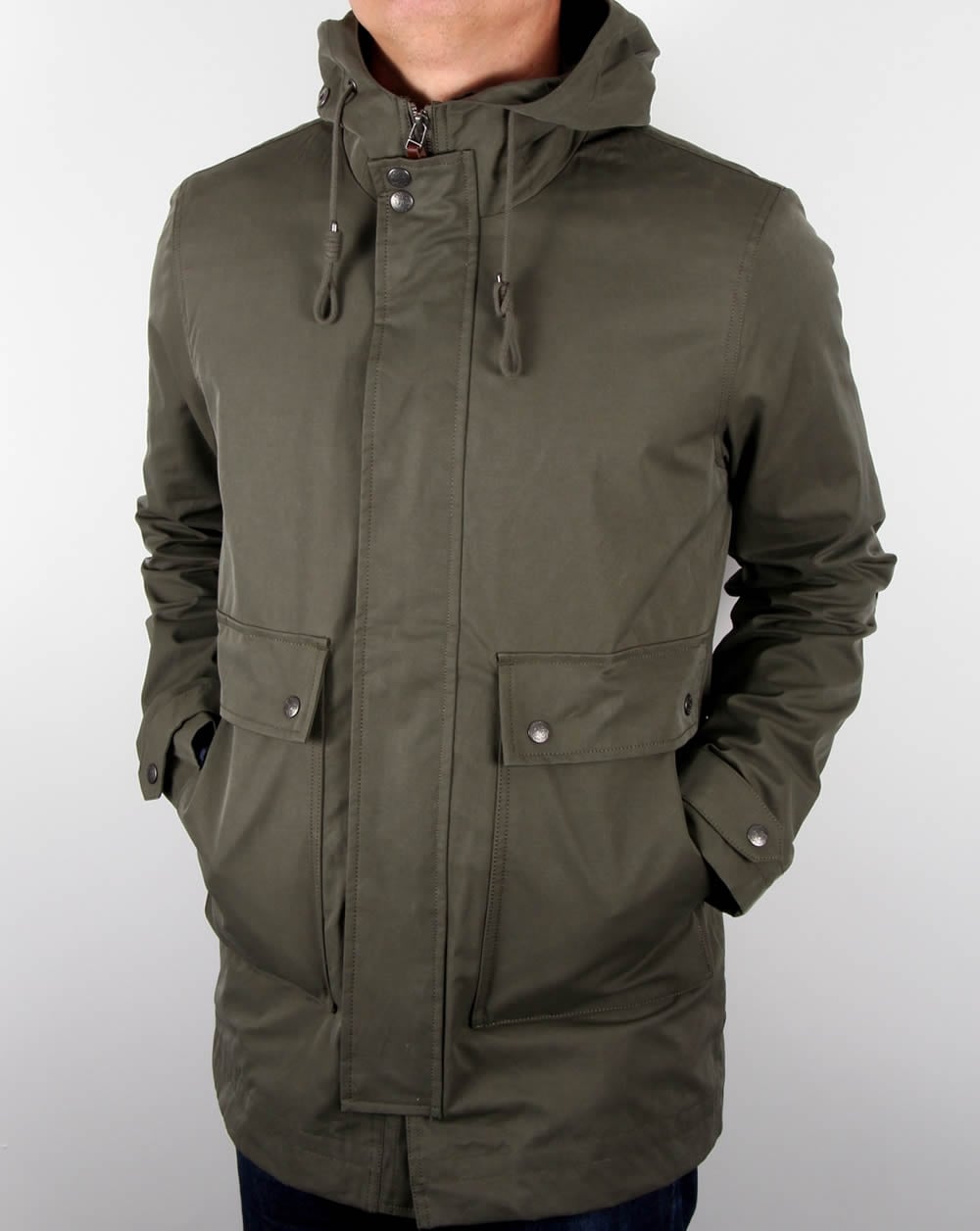 Pretty Green Whitworth Jacket Khaki