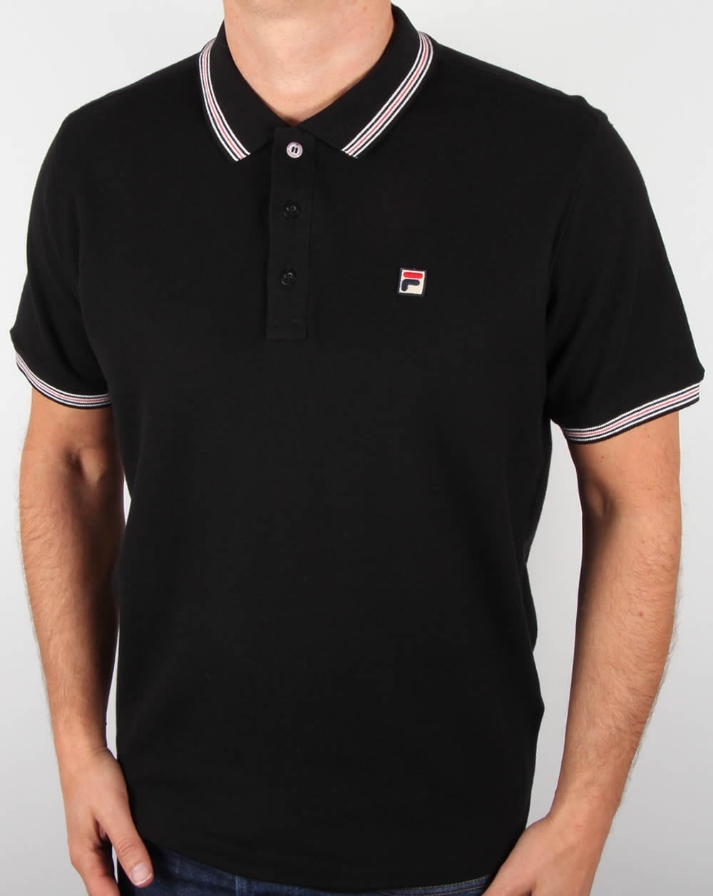 Fila Vintage Matcho 3 Polo Shirt Black
