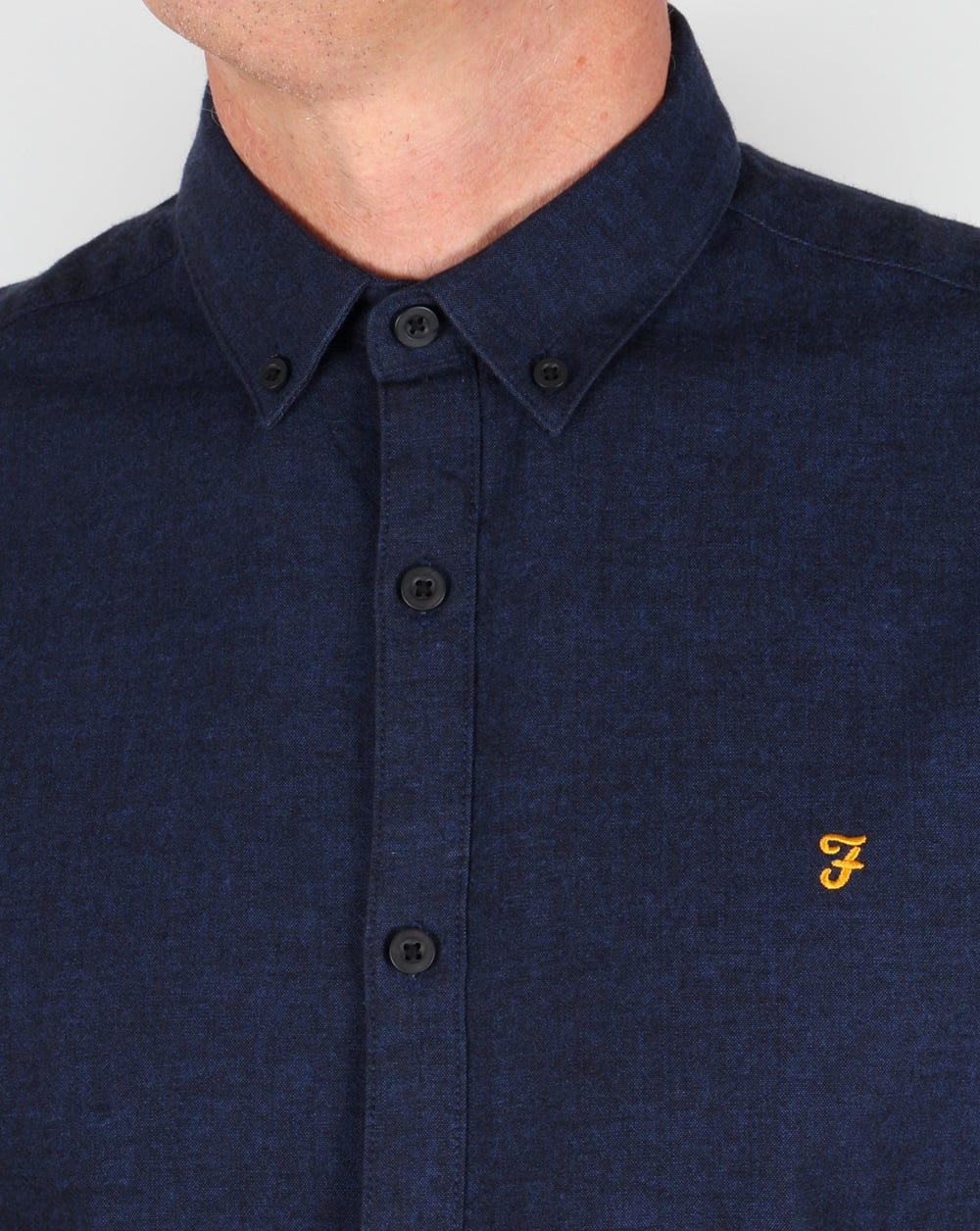 Farah Steen Shirt True Blue