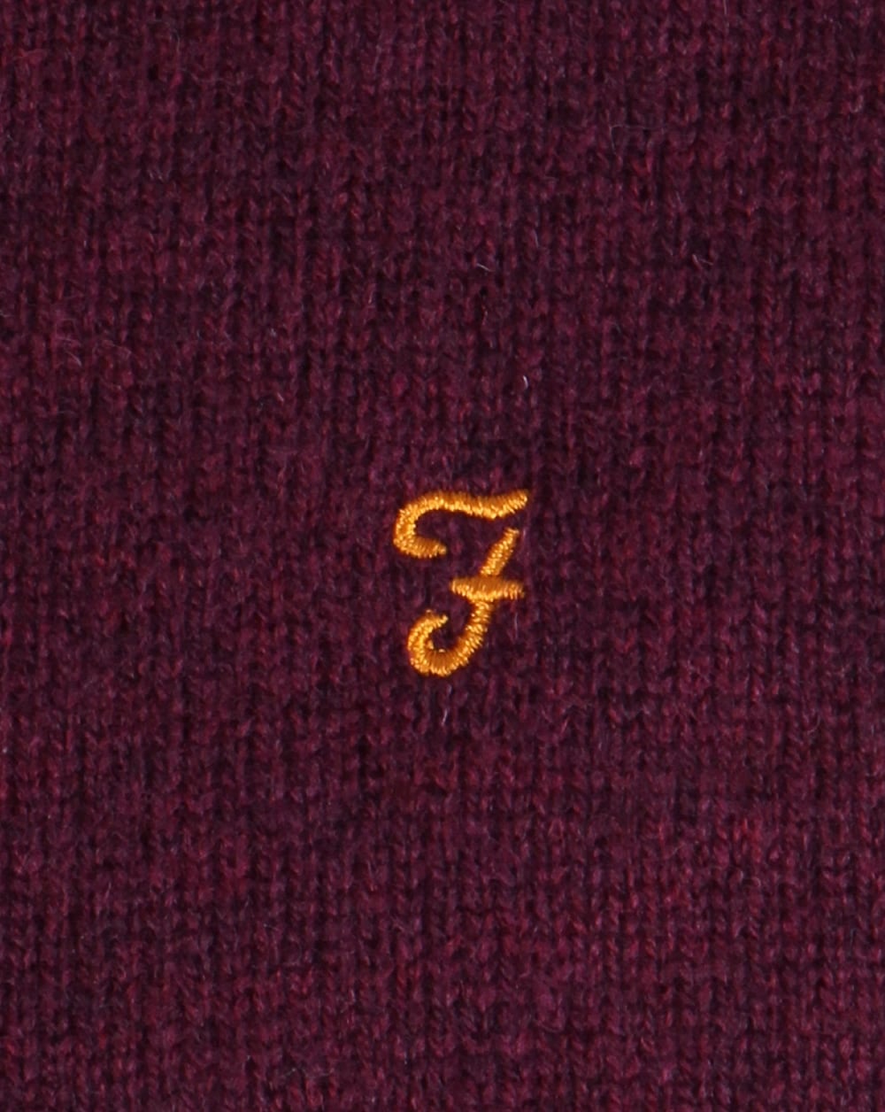 Farah Rosecroft Jumper Bordeaux