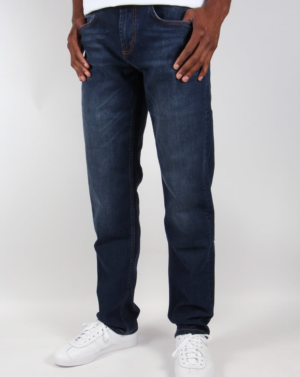 Henri Lloyd Regular Fit Jeans Vintage Dark Wash