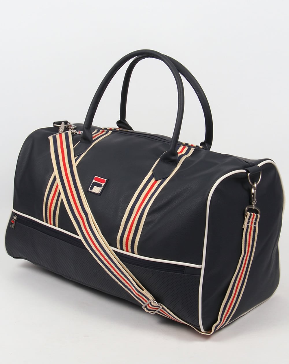 Fila Vintage Leo Large Holdall Navy/Gardenia