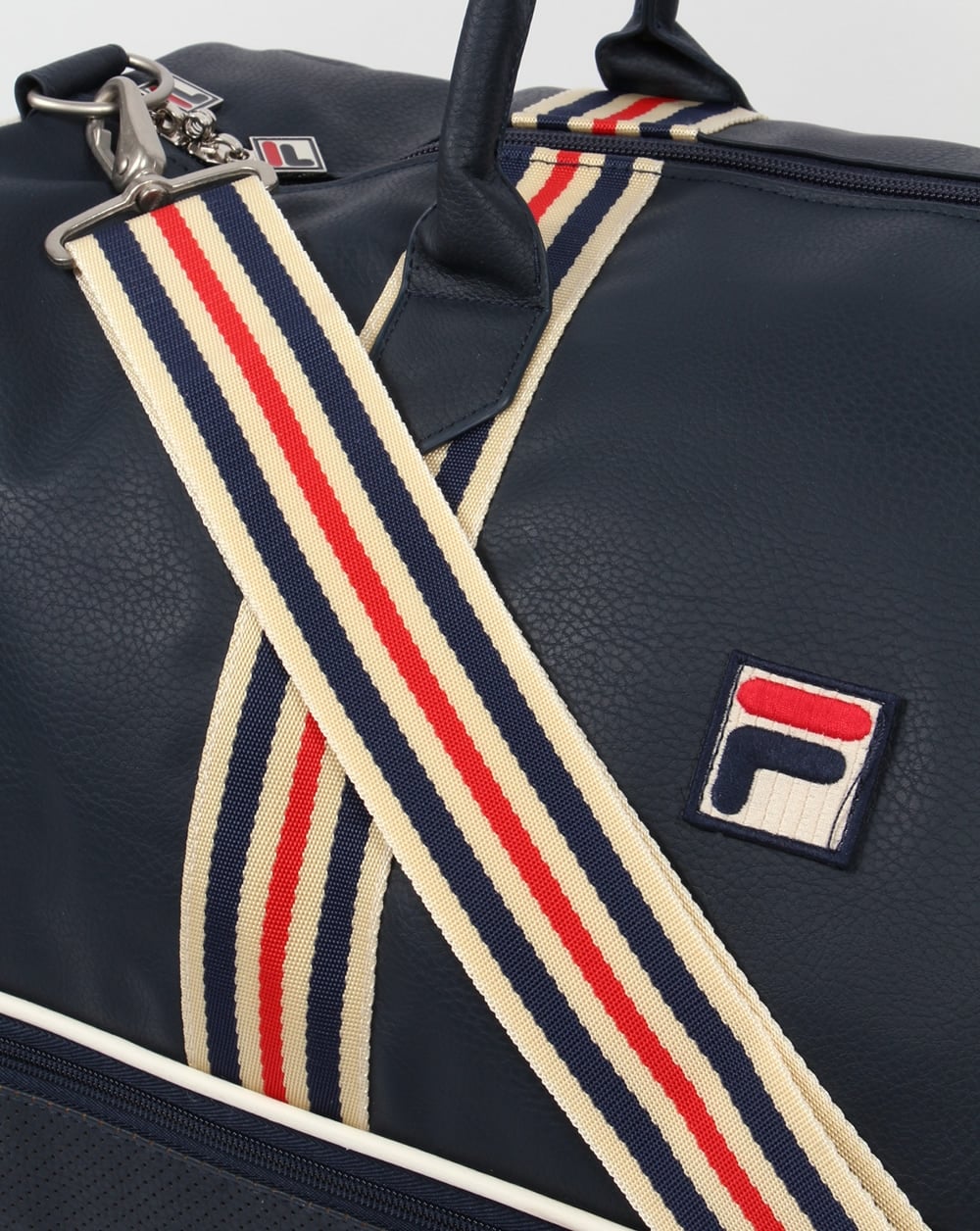 Fila Vintage Leo Large Holdall Navy/Gardenia