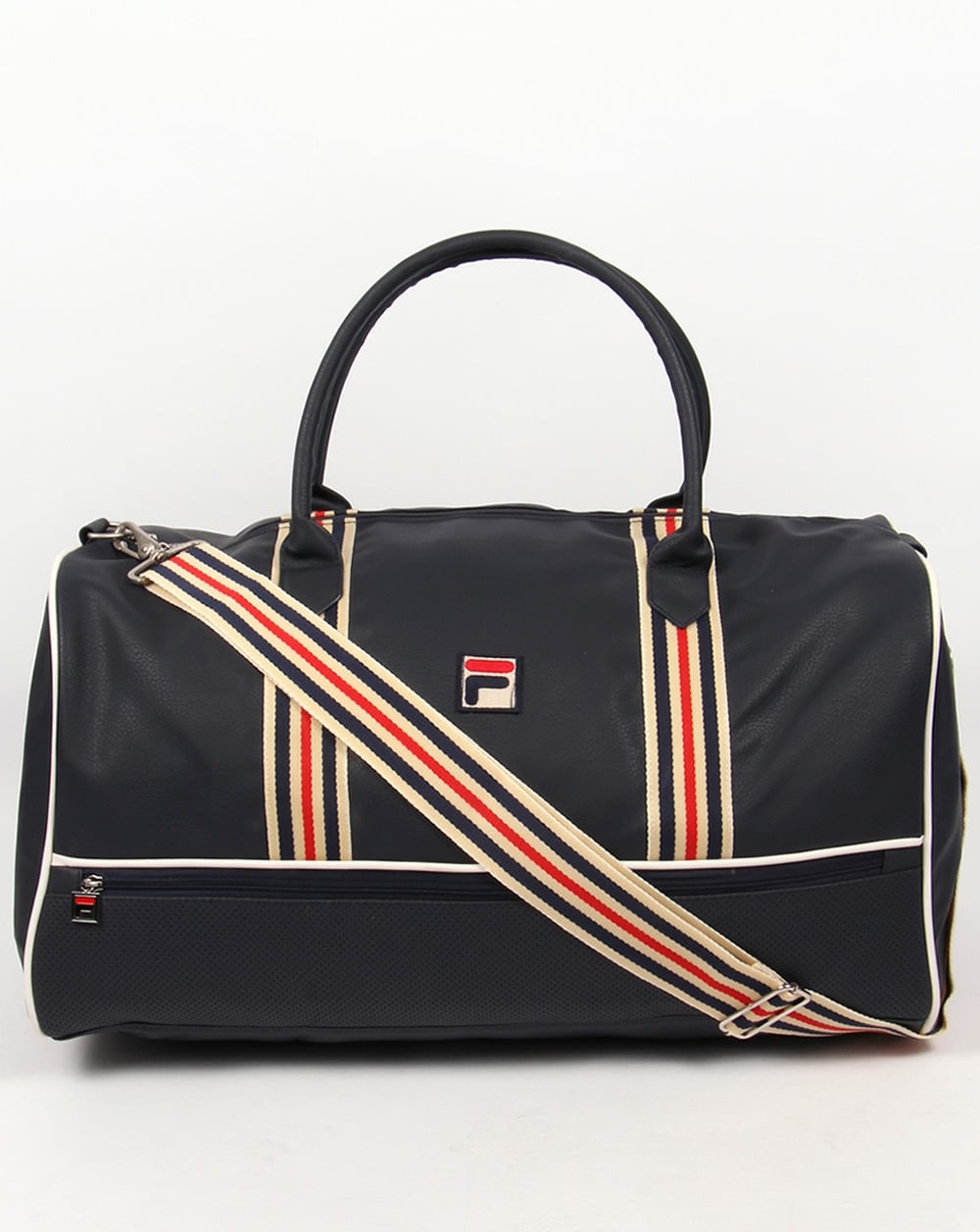 Fila Vintage Leo Large Holdall Navy/Gardenia