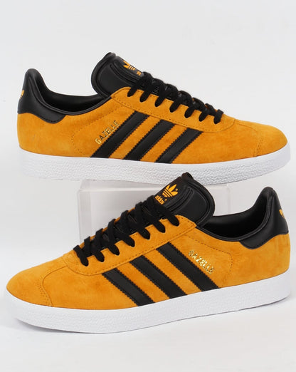 Adidas Gazelle Trainers Collegiate Gold/Black