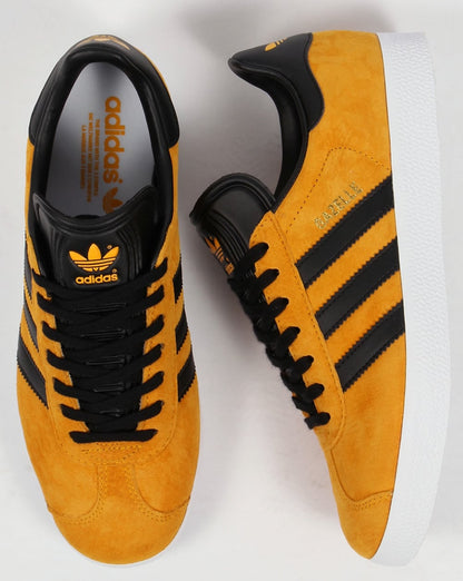 Adidas Gazelle Trainers Collegiate Gold/Black