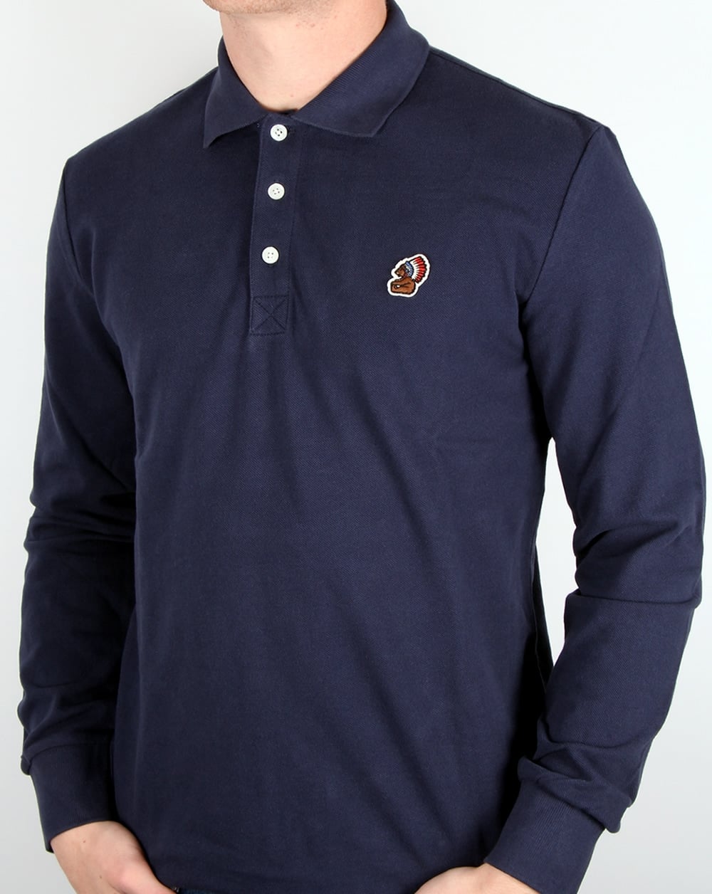 Penfield Mayuk Ls Polo Shirt Navy