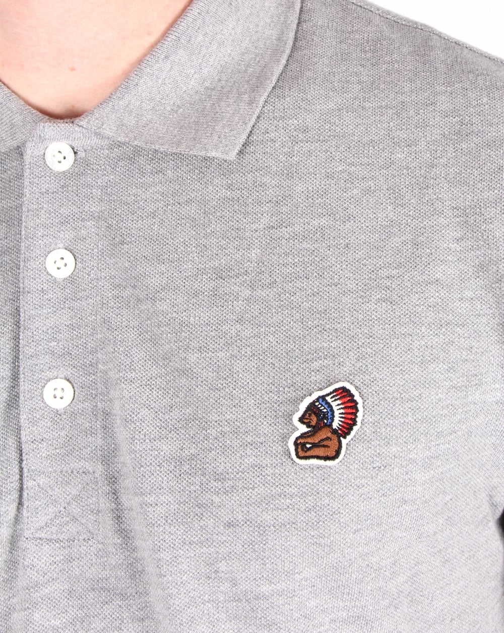 Penfield Mayuk Ls Polo Shirt Grey