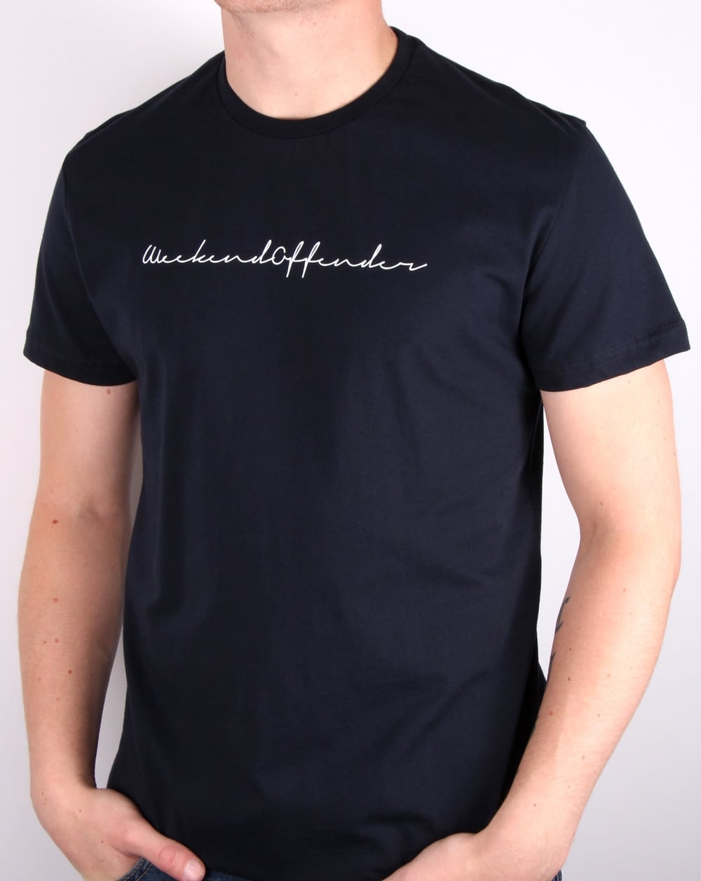 Weekend Offender Adam T-shirt Navy