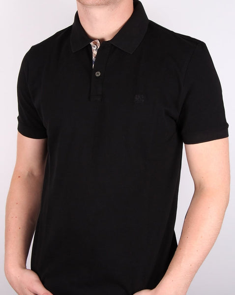 Aquascutum Hilton Polo Shirt Black